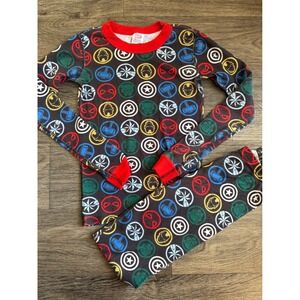 Hanna Andersson Marvel Avengers Pajamas Set Size‎ 12